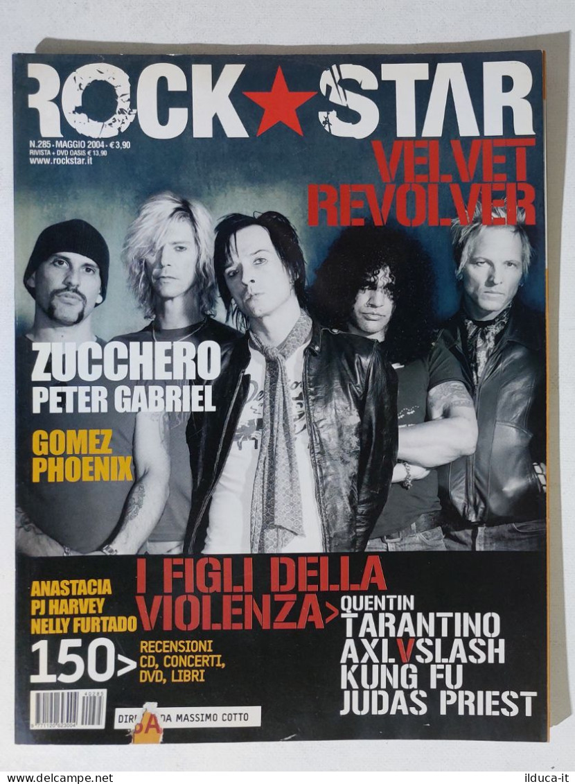 39976 Rockstar 2004 N. 285 - Velvet Revolver / Zucchero / Peter Gabriel / Phoenix - Musique