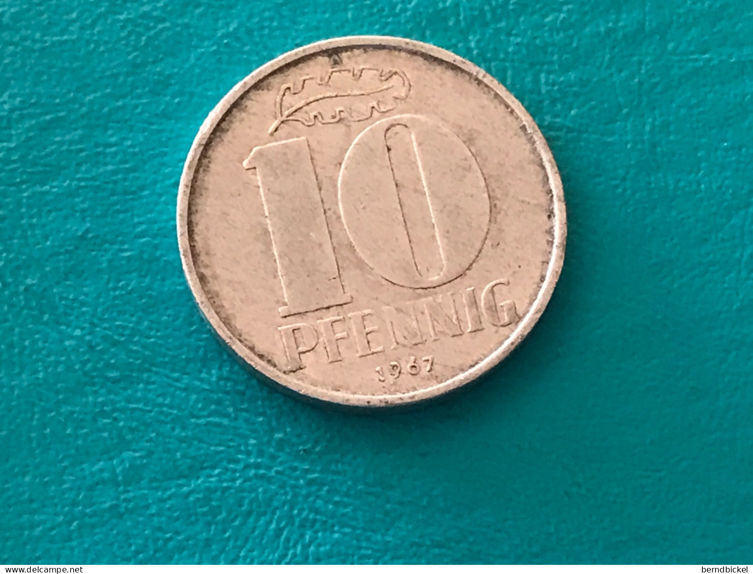 Münze Münzen Umlaufmünze Deutschland DDR 10 Pfennig 1967 - 1 Pfennig