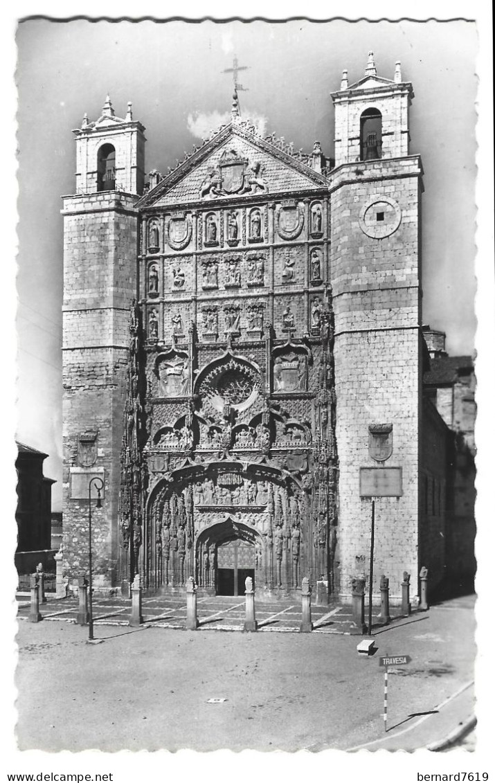 Espagne - Valladolid -  Eglise  Saint Paul  - Facade - Valladolid