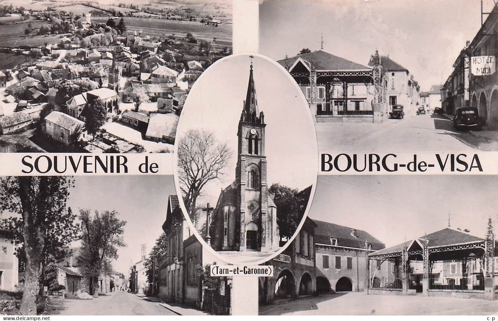 Bourg De Visa - Souvenir   -  CPSM°J - Bourg De Visa