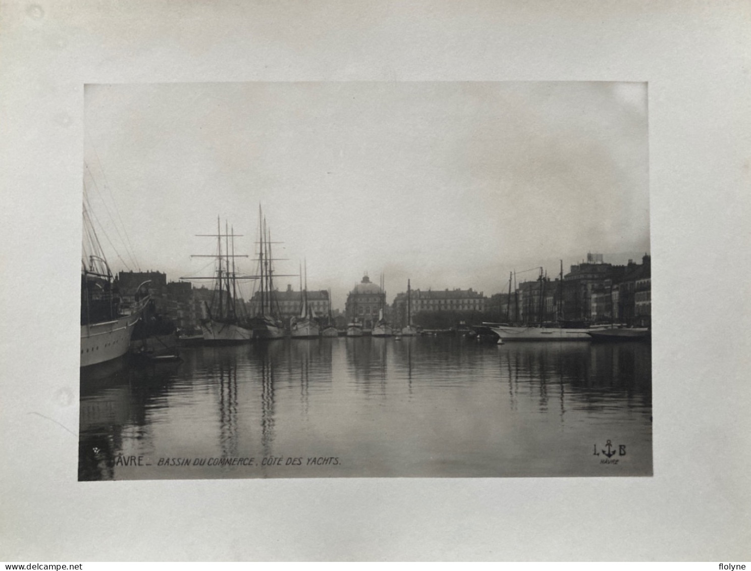 Le Havre - Photo Ancienne - Bassin Du Commerce , Côté Des Yachts - Bateaux - Port