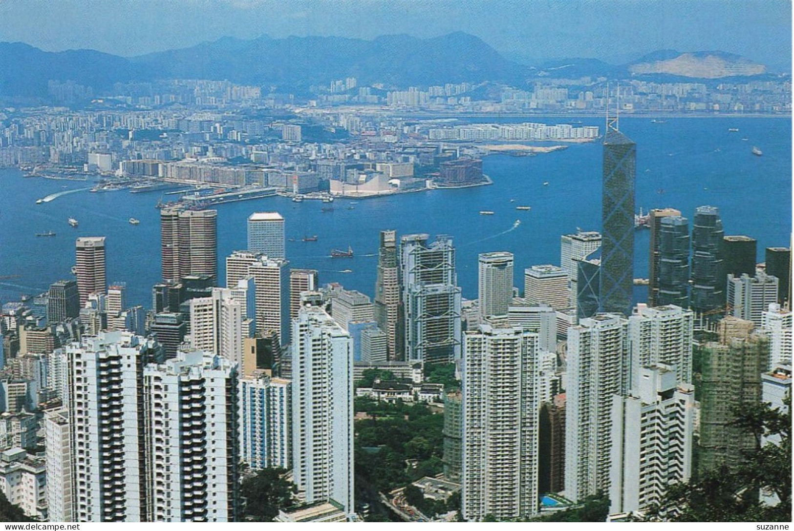 HONG KONG & KOWLOON From The Peak - 1980 - China (Hong Kong)