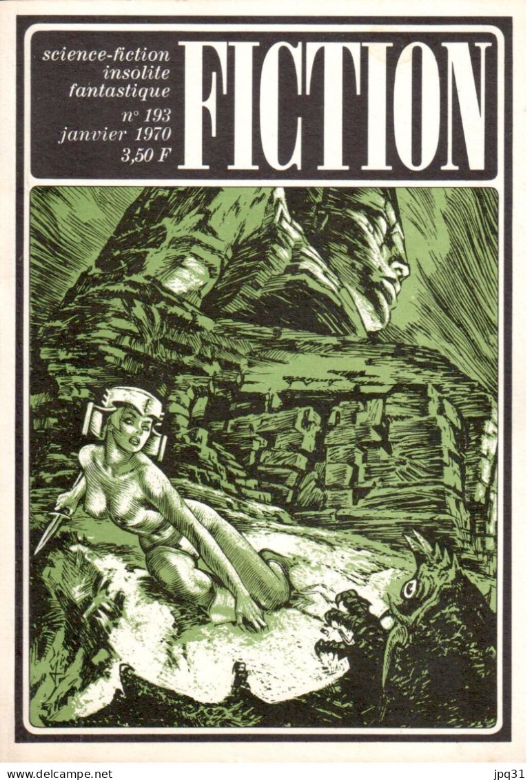 Revue Fiction No 193 - Opta - Janvier 1970 - Opta
