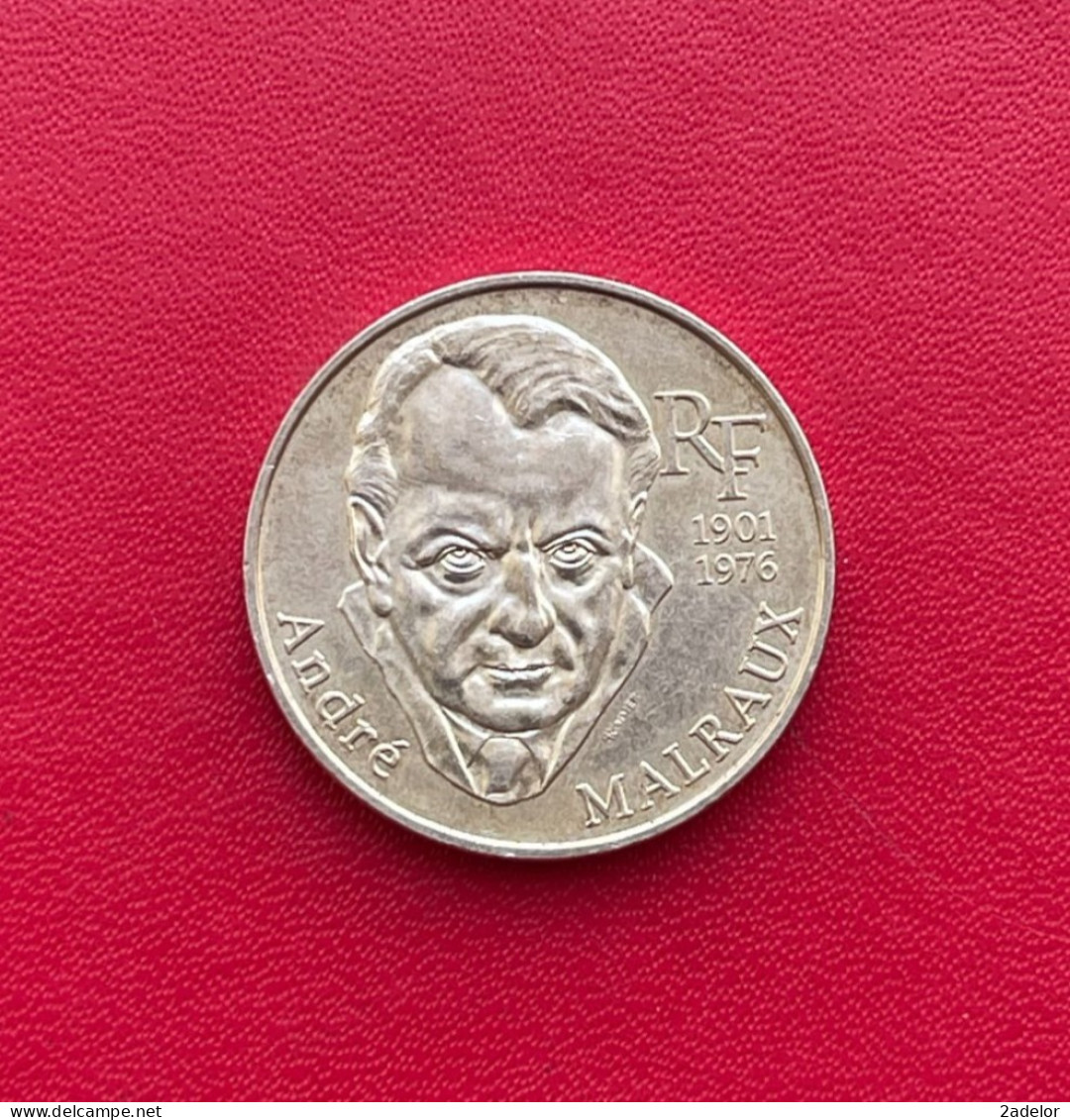 Belle Monnaie Argent, 100 Francs André Malraux 1997 - 100 Francs