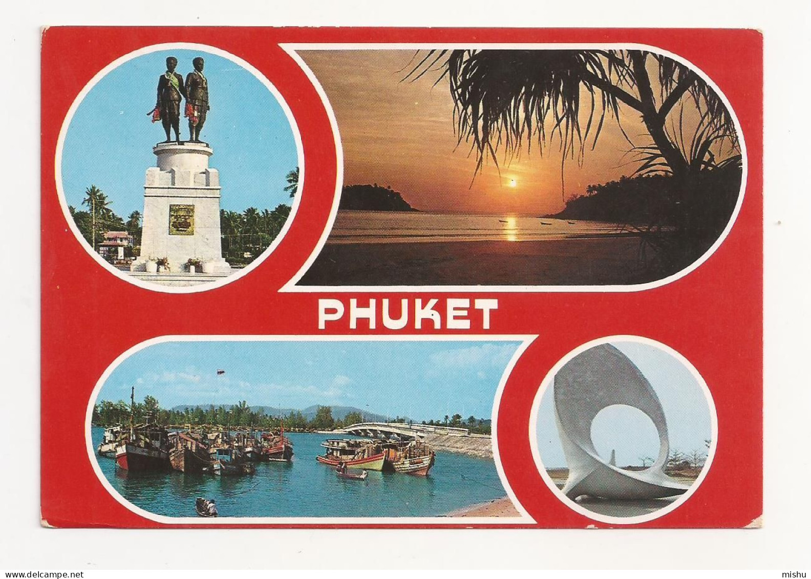 FS1 - Postcard - THAILAND - Phuket, Uncirculated - Thaïlande