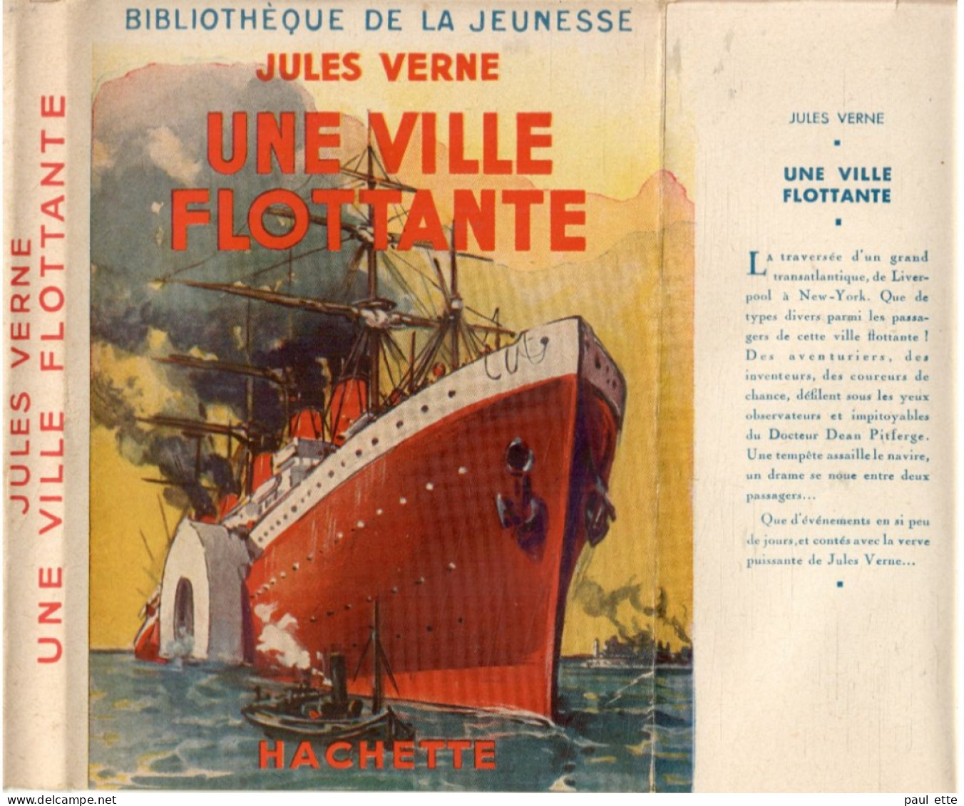 Livre- Jules VERNE - VOYAGE Au CENTRE De La TERRE (édit. Hachette; Bibliothèque De La Jeunesse) - Bibliotheque De La Jeunesse