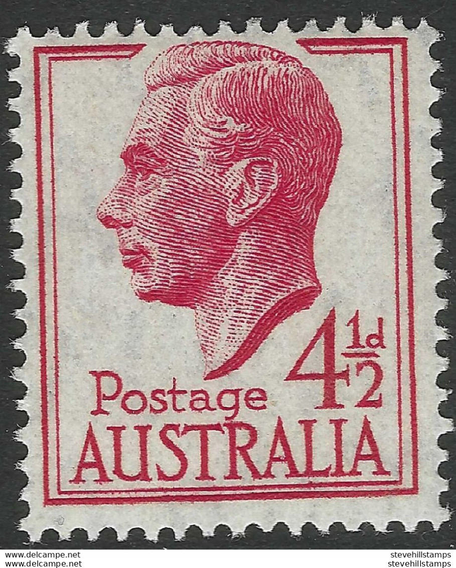 Australia. 1951-52 KGVI. 4½d MNH. SG 248 - Neufs