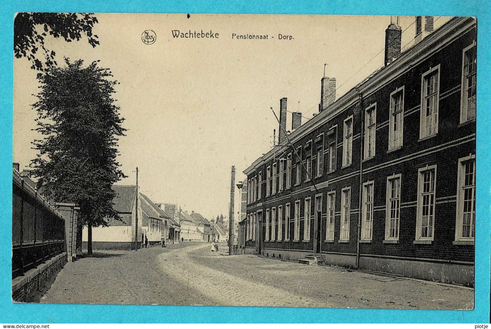 * Wachtebeke (Oost Vlaanderen) * (Nels, Uitgever Carlos De Bruycker) Pensionnaat, Pensionnat, Dorp, Village, TOP, Rare - Wachtebeke