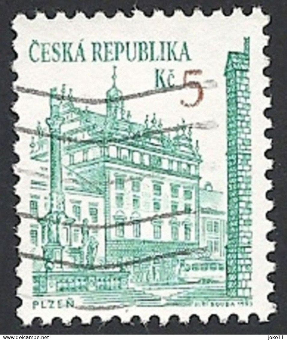 Tschechische Republik, 1993, Mi.-Nr. 15, Gestempelt - Gebruikt