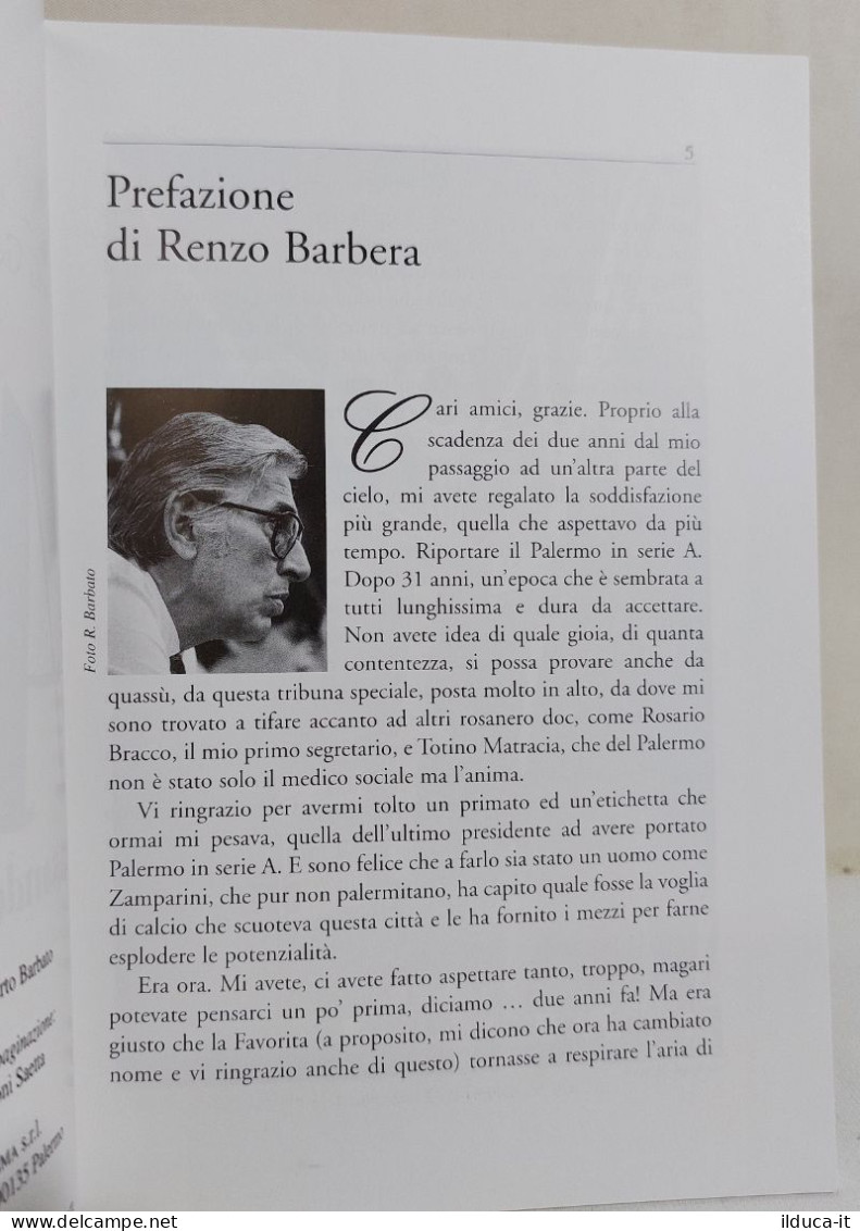 38930 V Gueli E Vannini - Palermo Curiosando Tra I Rosanero - Ed. Anteprima 2004 - Deportes