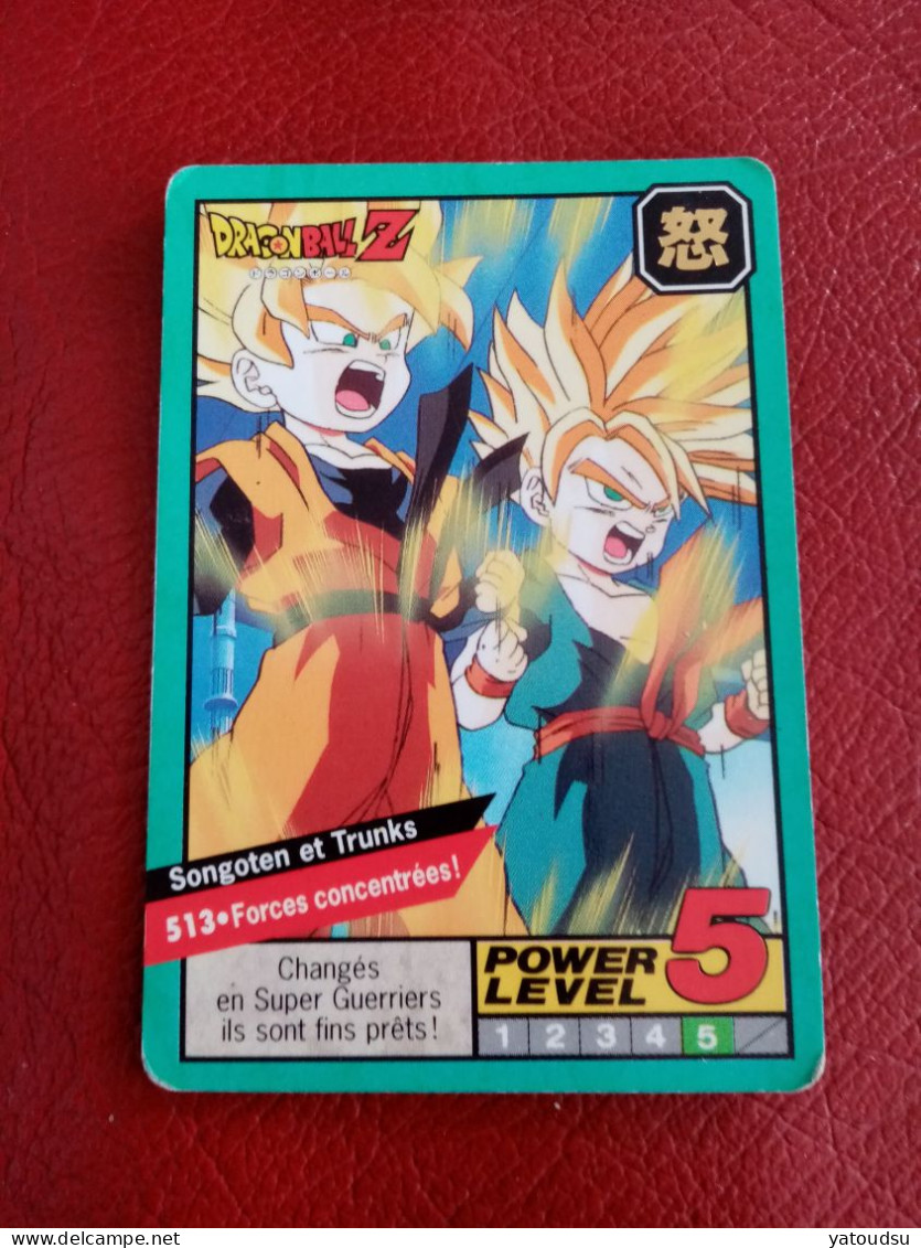 DragonBallZ 513 - Power Level 5 - Année 1996 - Dragonball Z