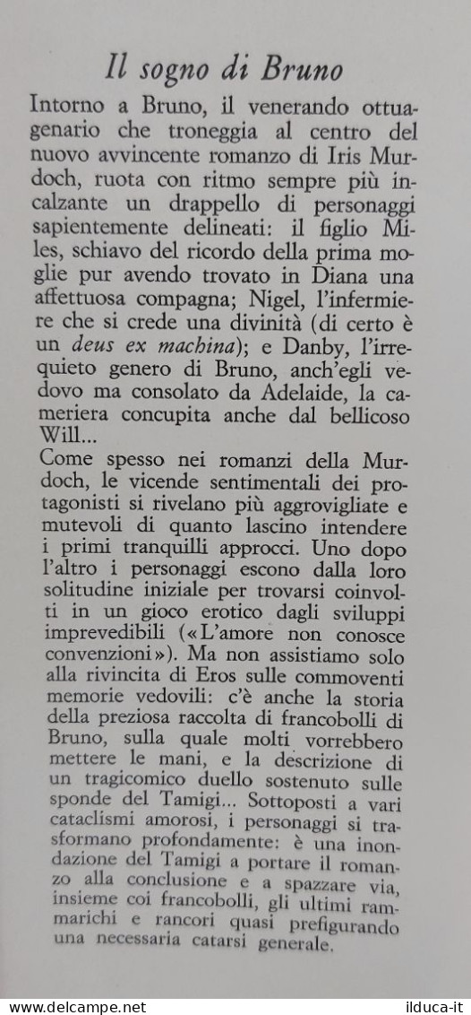 38938 V Iris Murdoch - Il Sogno Di Bruno - Club Degli Editori 1971 - Classic