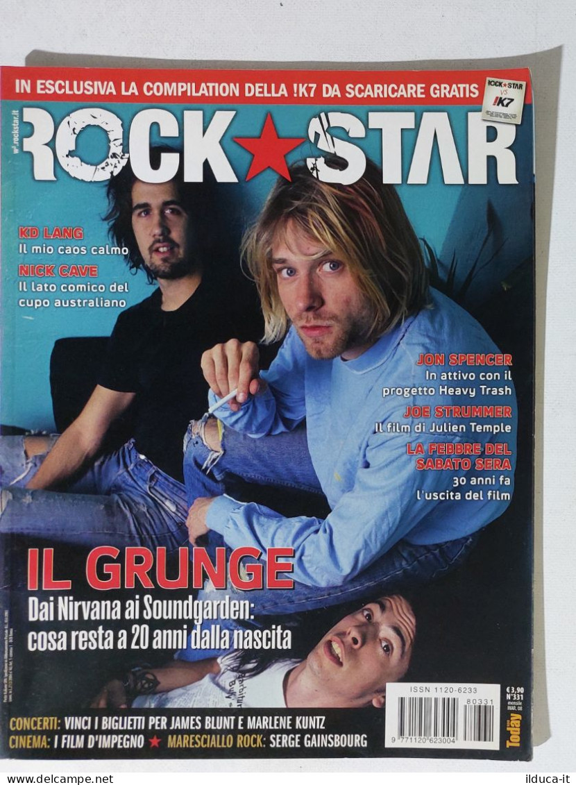 43807 Rockstar 2008 N. 331 - Il Grunge / Jon Spencer / La Febbre Del Sabato Sera - Musique