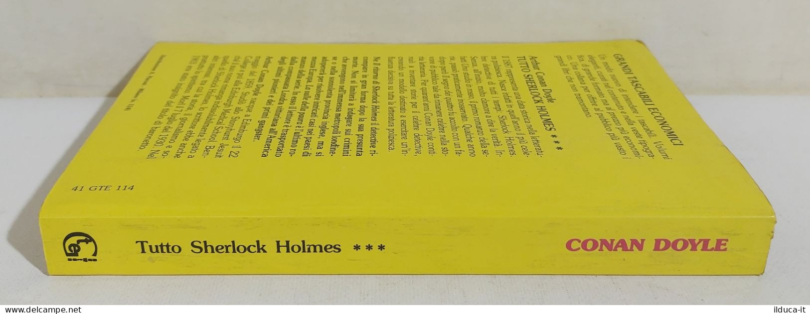 38958 V Arthur Conan Doyle - Tutto Sherlock Holmes - Newton 1991 - Classic