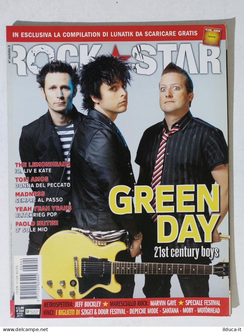 43842 Rockstar 2009 N. 344 - Green Day / Madness / Tori Amos / Paolo Nutini - Musik