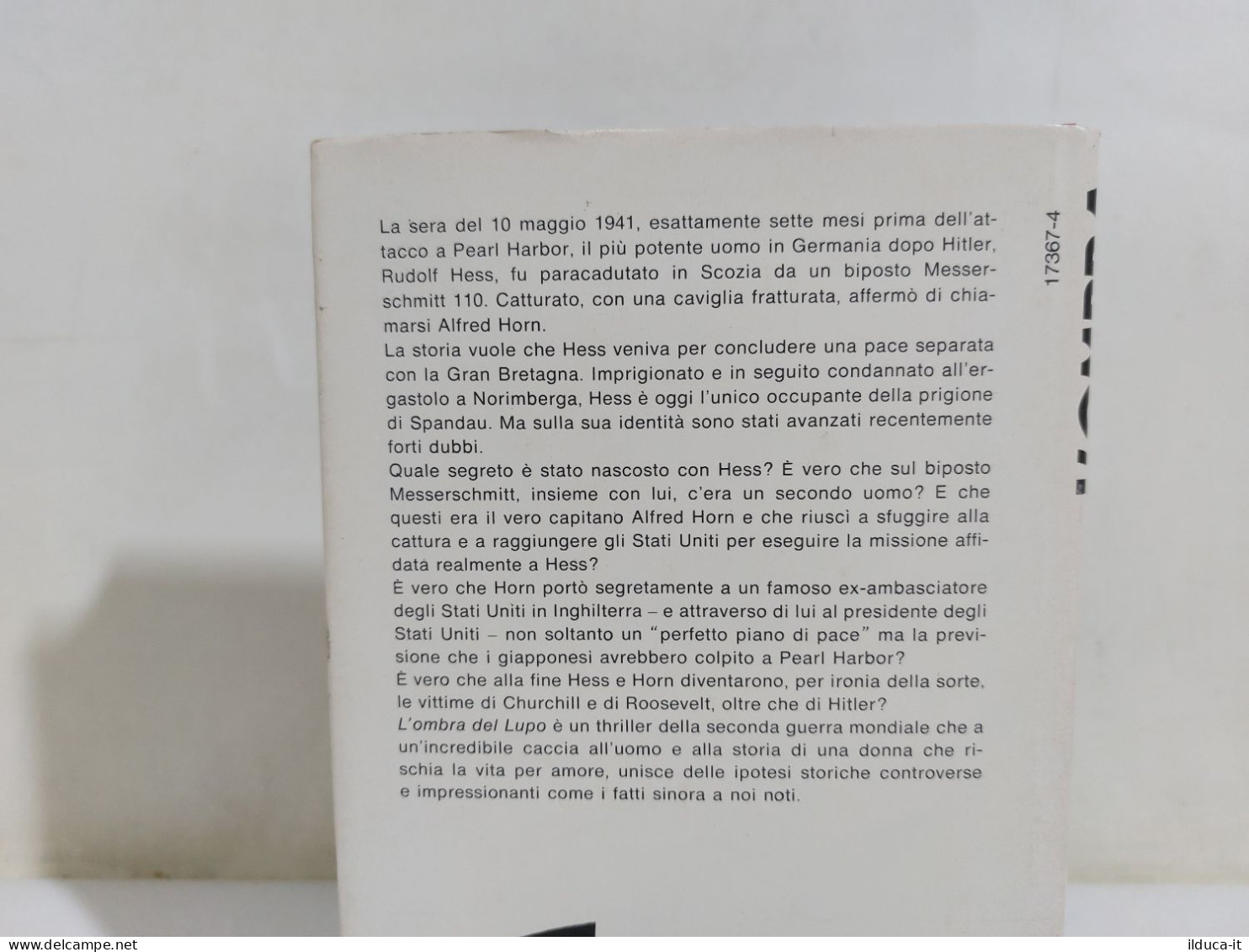 I116323 V James Barwick - L'ombra Del Lupo - Mondadori 1980 (I Edizione) - Classici