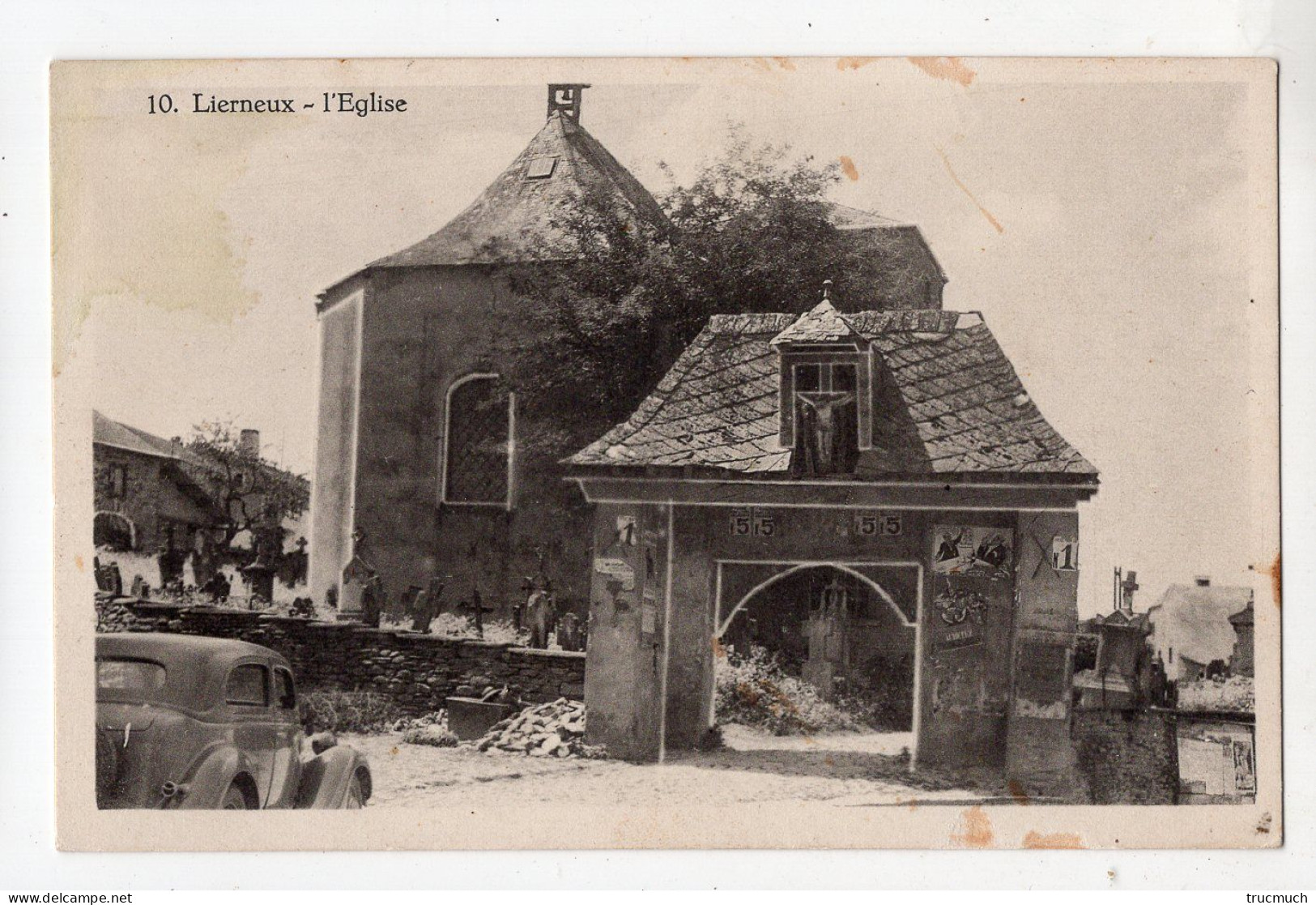 99 - LIERNEUX - L'église *Editeur Pirotte-Lacasse N° 10* - Lierneux