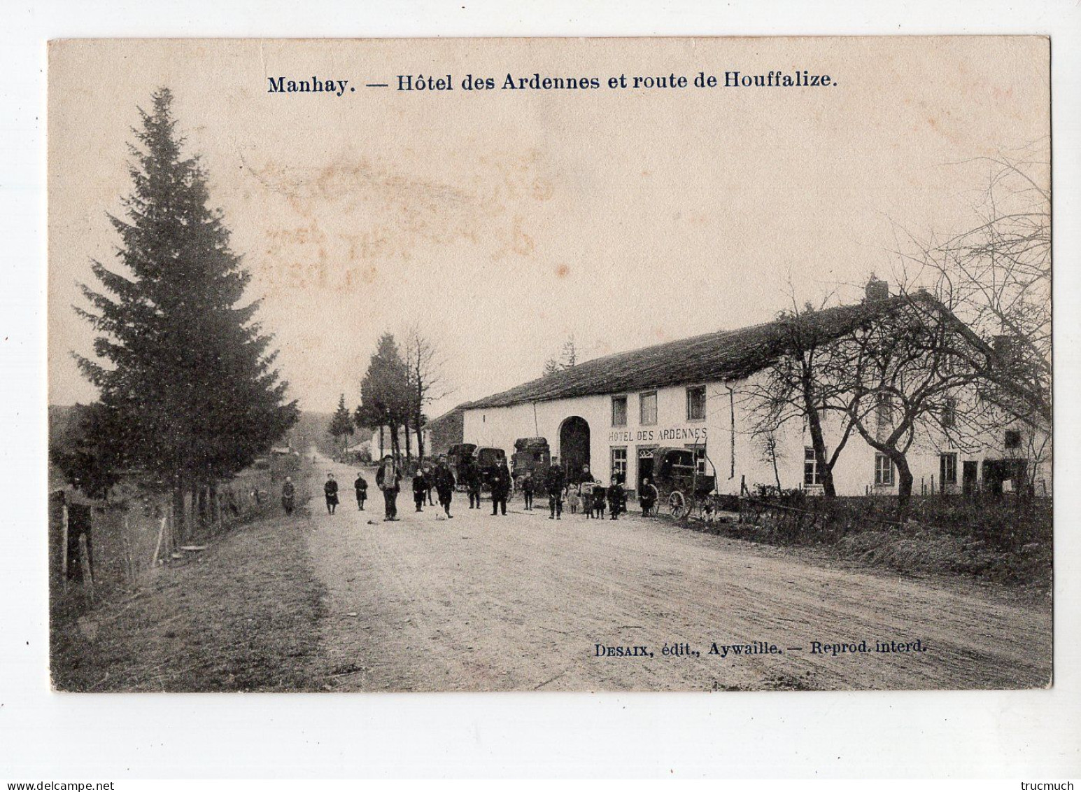 22 - MANHAY - Hôtel Des Ardennes Et Route De Houffalize - Manhay