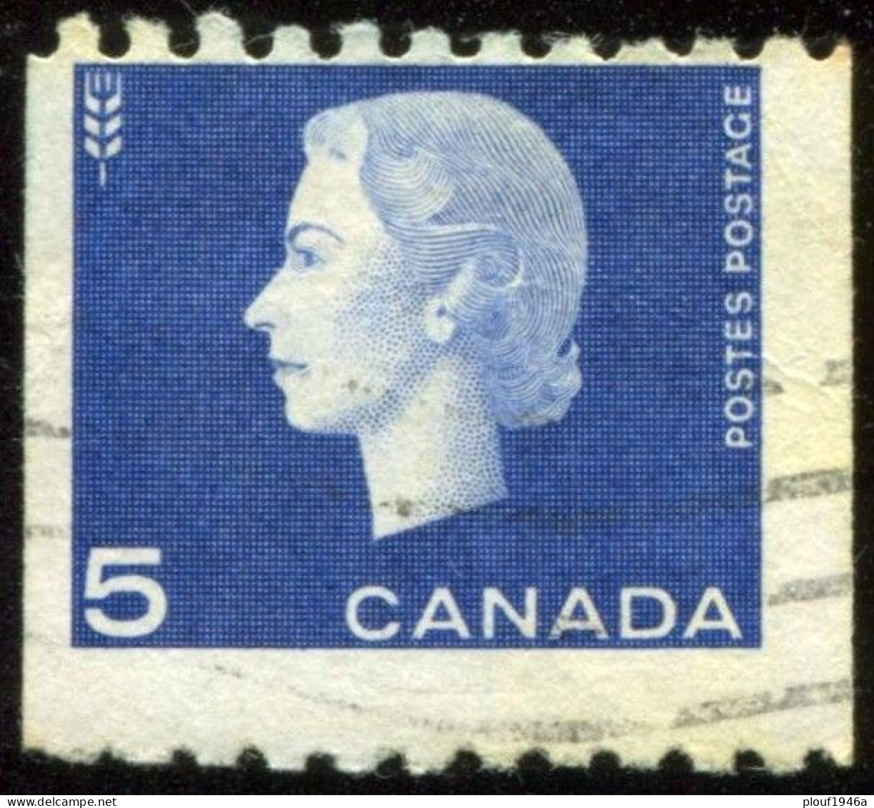 Pays :  84,1 (Canada : Dominion)  Yvert Et Tellier N° :   332 A (o) - Coil Stamps