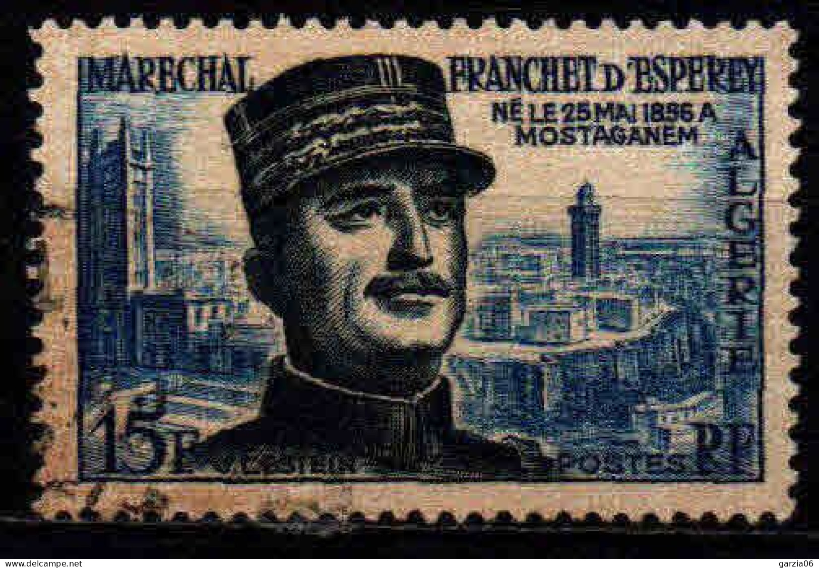 Algérie - 1956 - Franchet D' Esperey  - N° 336 -  Oblit  - Used - Oblitérés