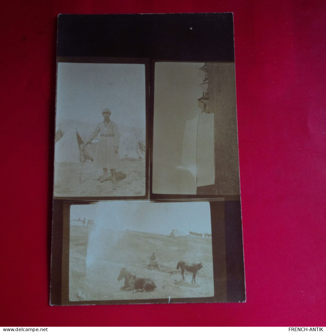 CARTE PHOTO SOLDATS ORIENT ? - War 1914-18