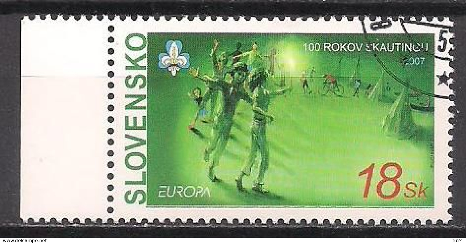 Slowakei  (2007)  Mi.Nr.  556  Gest. / Used  (10hc03)  EUROPA - Gebruikt