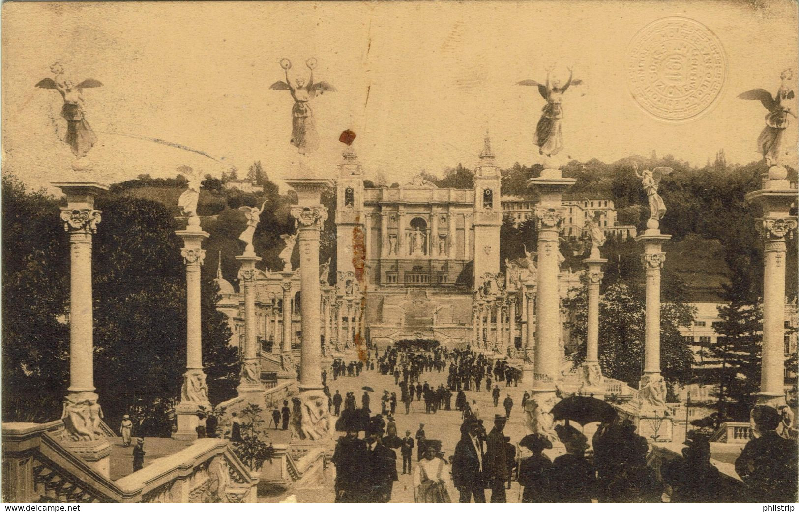 TORINO - Esposizione 1911 - Ponte E Fontana Monumentale - VIAGGIATA 1911 - ANNULLO ESPOSIZIONE - Rif. 1915 PI - Expositions