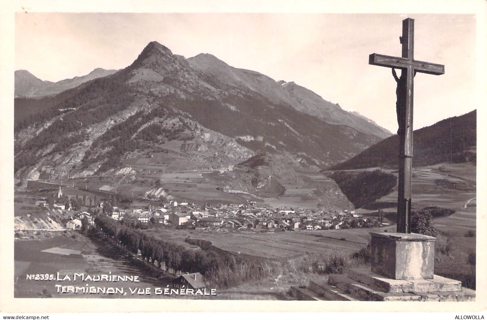 21912 " LA MAURIENNE-TERMIGNON-VUE GÉNÉRALE " -VERA FOTO-CART. POST.NON SPED. - Val Cenis