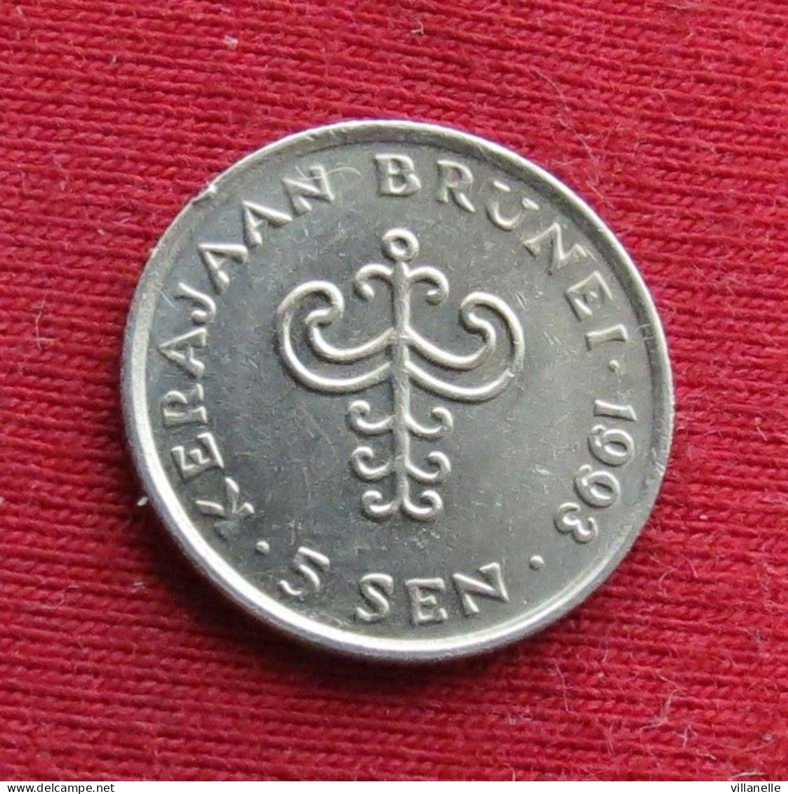 Brunei 5 Sen 1993 KM# 35 Lt 1302 *V1T - Brunei