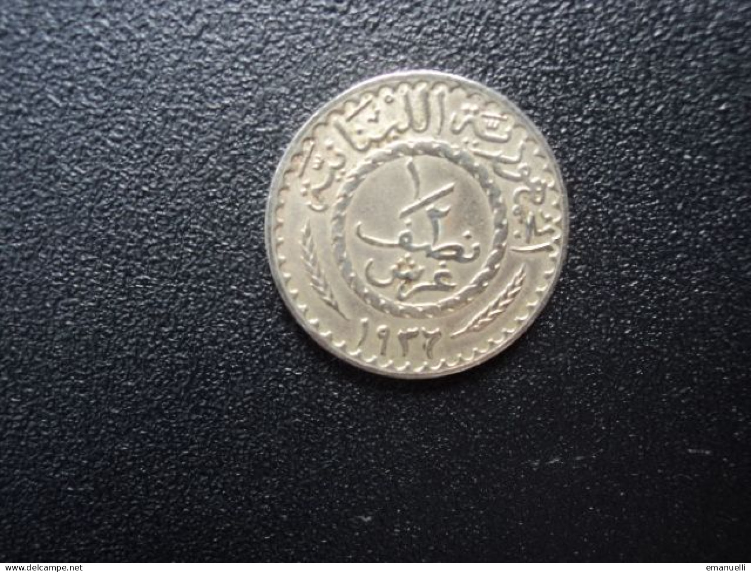 LIBAN * : 1/2 PIASTRE   1936    G.5 / KM 9      TTB+ - Lebanon