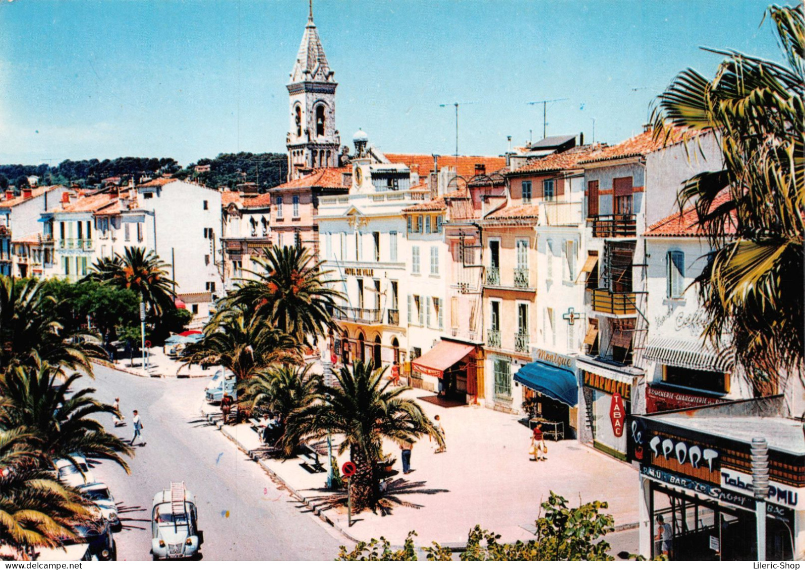 SANARY (83) - Le Quai De Gaulle  # Automobile # Citröen 2 Cv Fourgonnette - Cpsm GF 1968 - Croacia