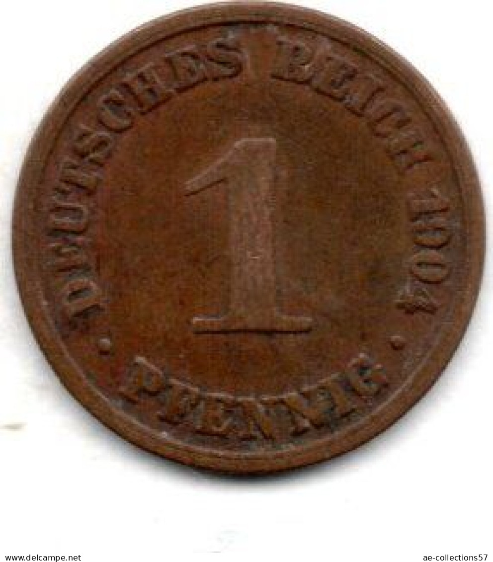 MA 24203  / Allemagne - Deutschland - Germany 1 Pfennig 1904 A TB - 1 Pfennig