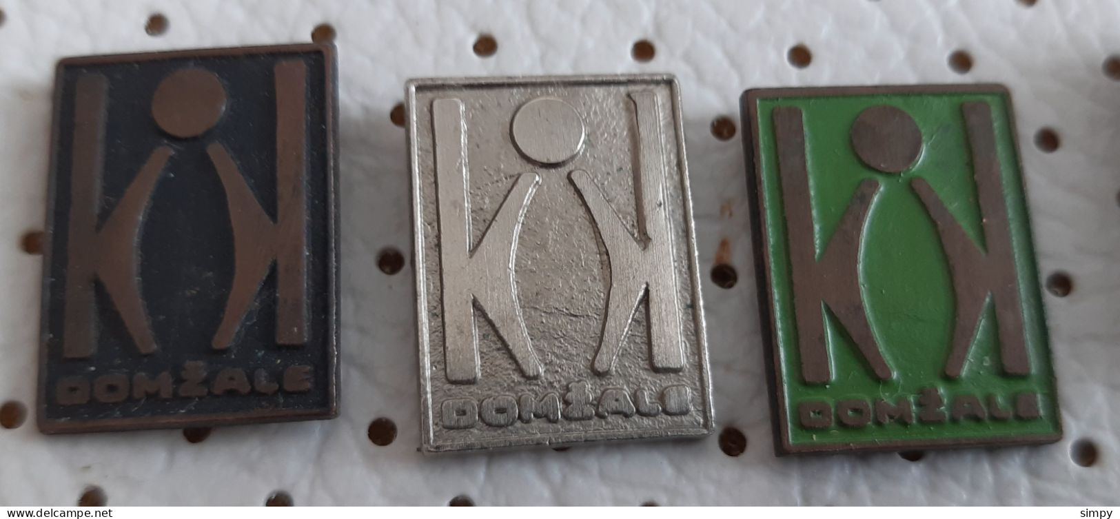 Basketball Club KK Domžale Helios Slovenia Vintage Pins - Basketbal