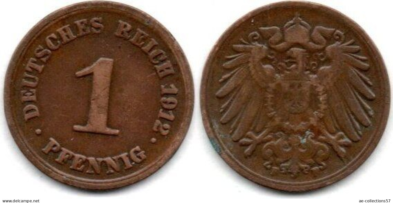 MA 24205  / Allemagne - Deutschland - Germany 1 Pfennig 1912 F TTB - 1 Pfennig