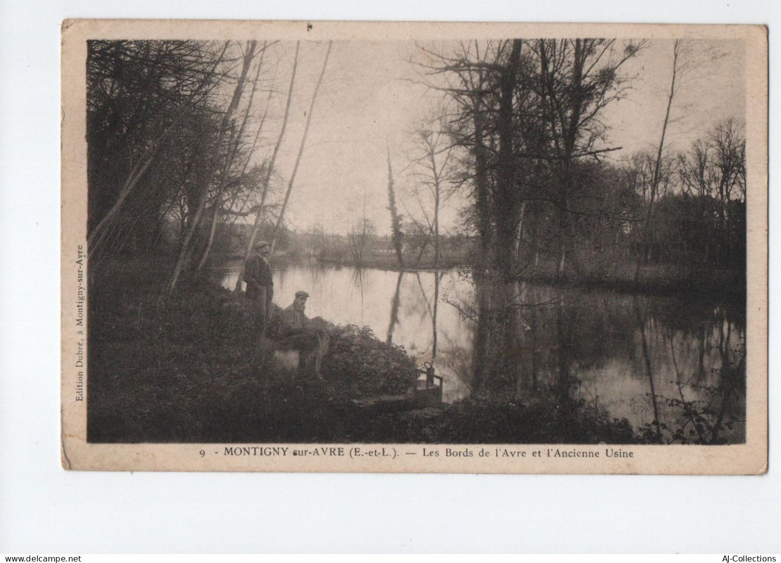 AJC - Montigny Sur Avre Les Bords De L'avre Et L'ancienne Usine - Montigny-sur-Avre