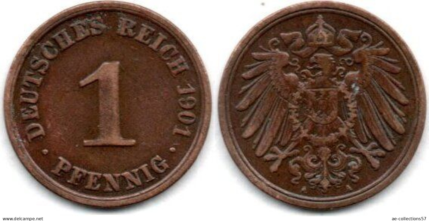 MA 24210 / Allemagne - Deutschland - Germany 1 Pfennig 1901 A TTB - 1 Pfennig