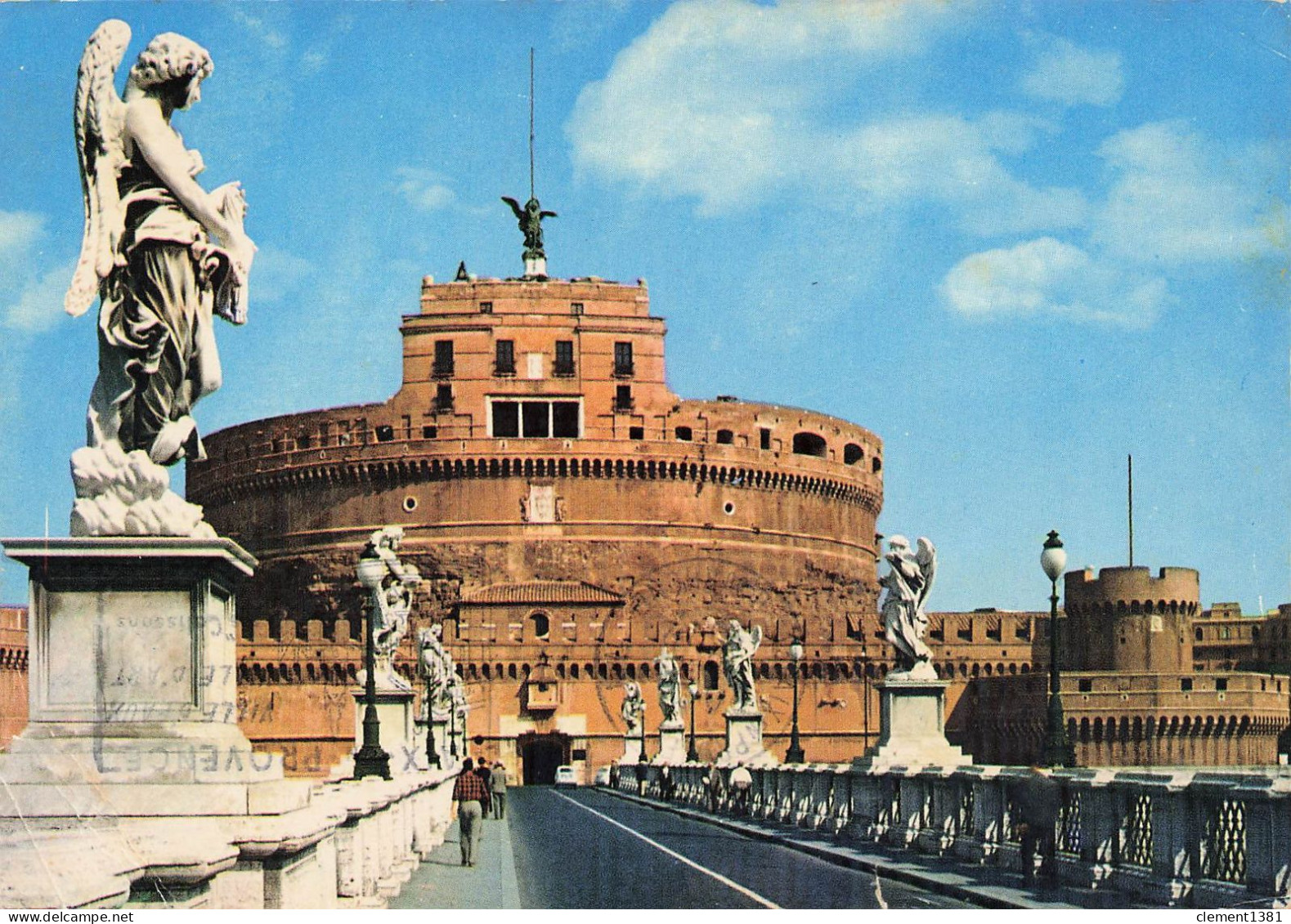 Roma Ponte E Castel Sant Angelo - Ponts