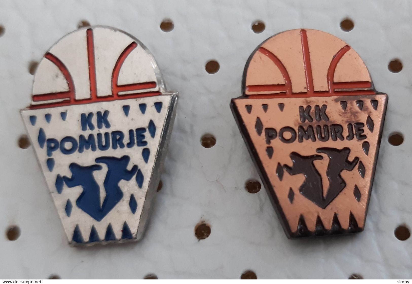 Basketball Club KK Pomurje Slovenia Pins - Basketbal