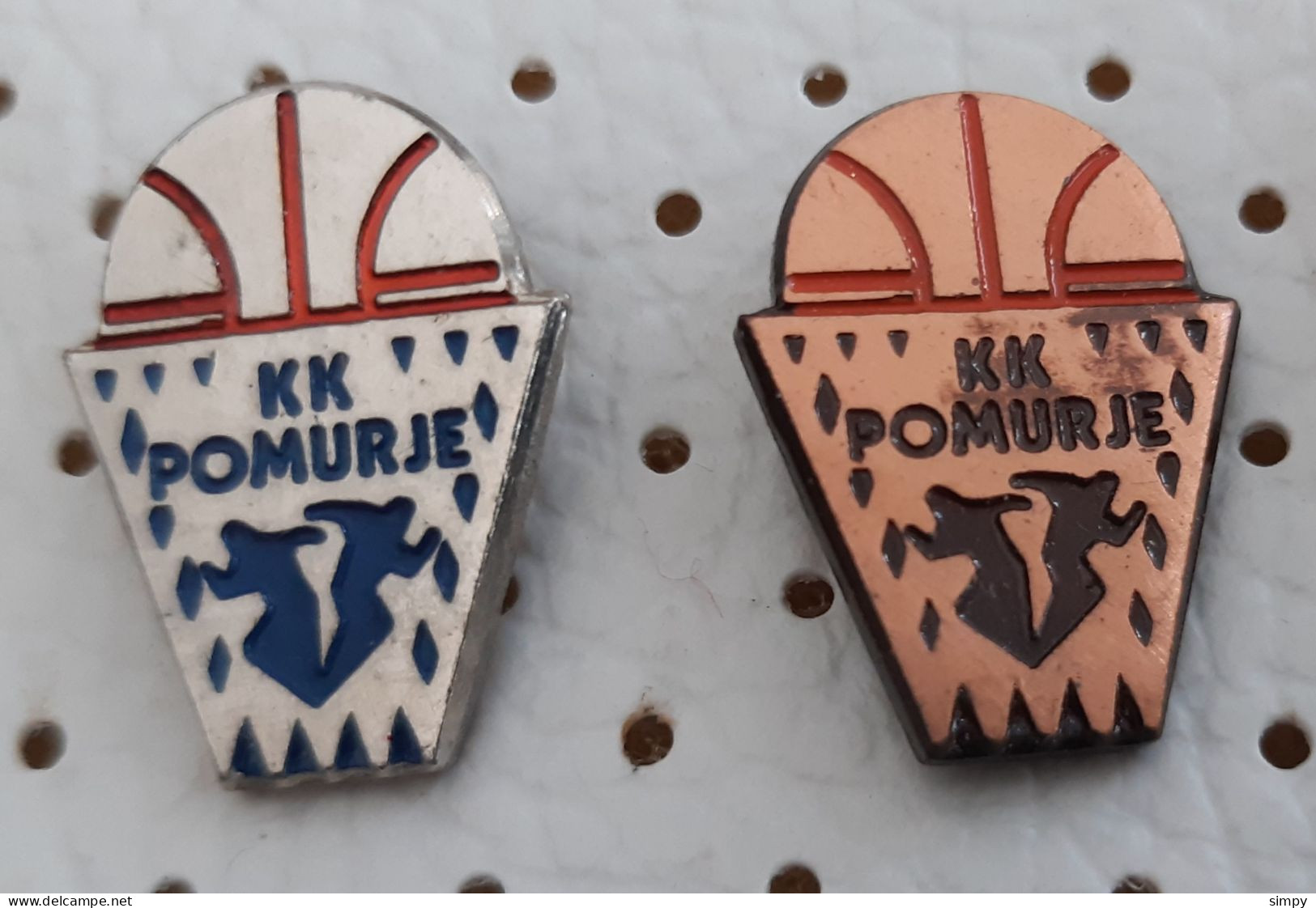 Basketball Club KK Pomurje Slovenia Pins - Basketball