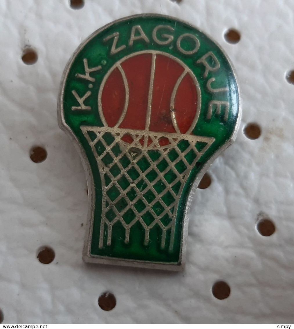 Basketball Club KK Zagorje Slovenia Pin - Basketball