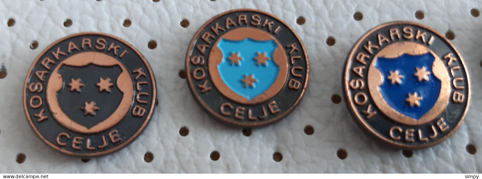 Basketball Club KK Celje Slovenia Pins - Basketball