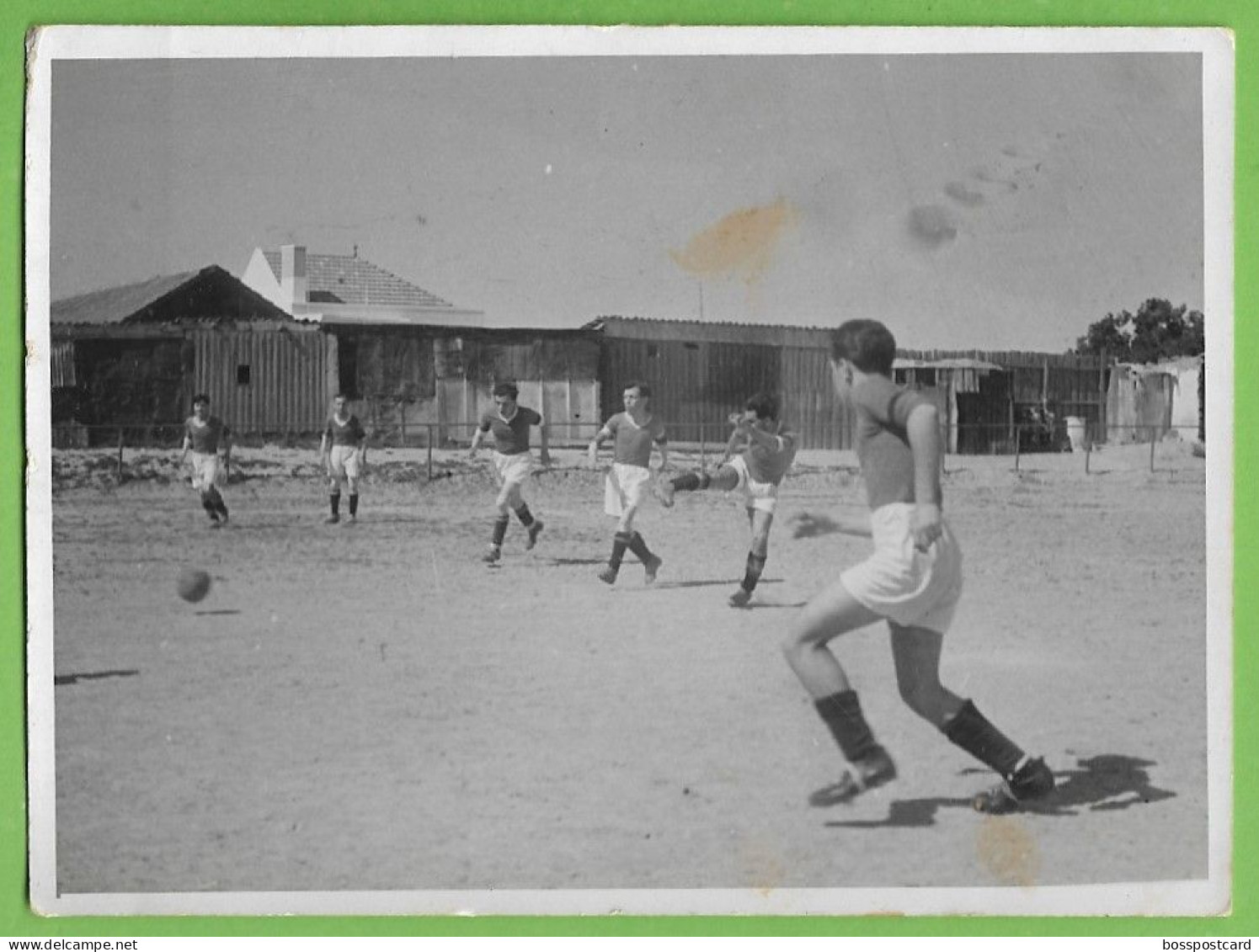 S. Vicente? - REAL PHOTO -  Futebol Militar - Portugal - Cabo Verde - Cap Vert