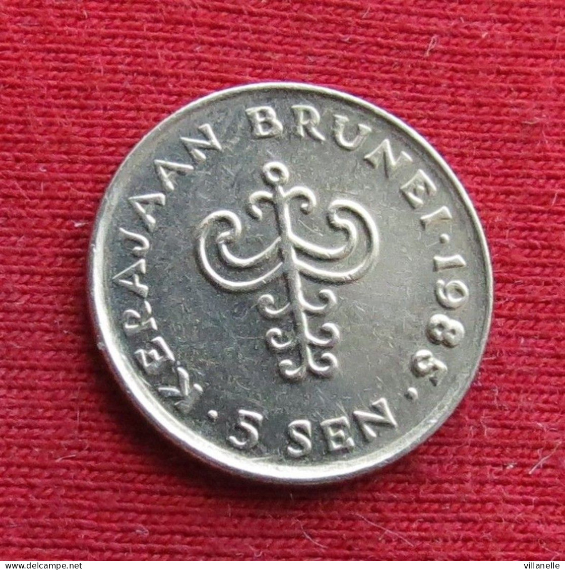 Brunei 5 Sen 1985 KM# 16 Lt 1309 *V2T - Brunei