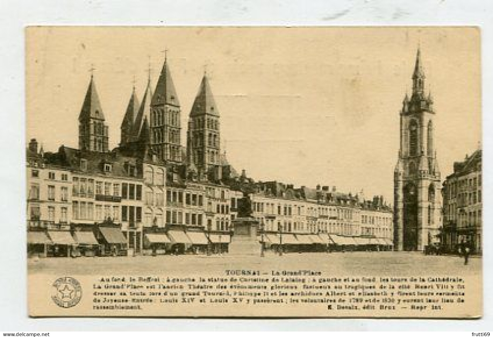 AK 156710 BELGIUM - Tournai - La Grand' Place - Tournai