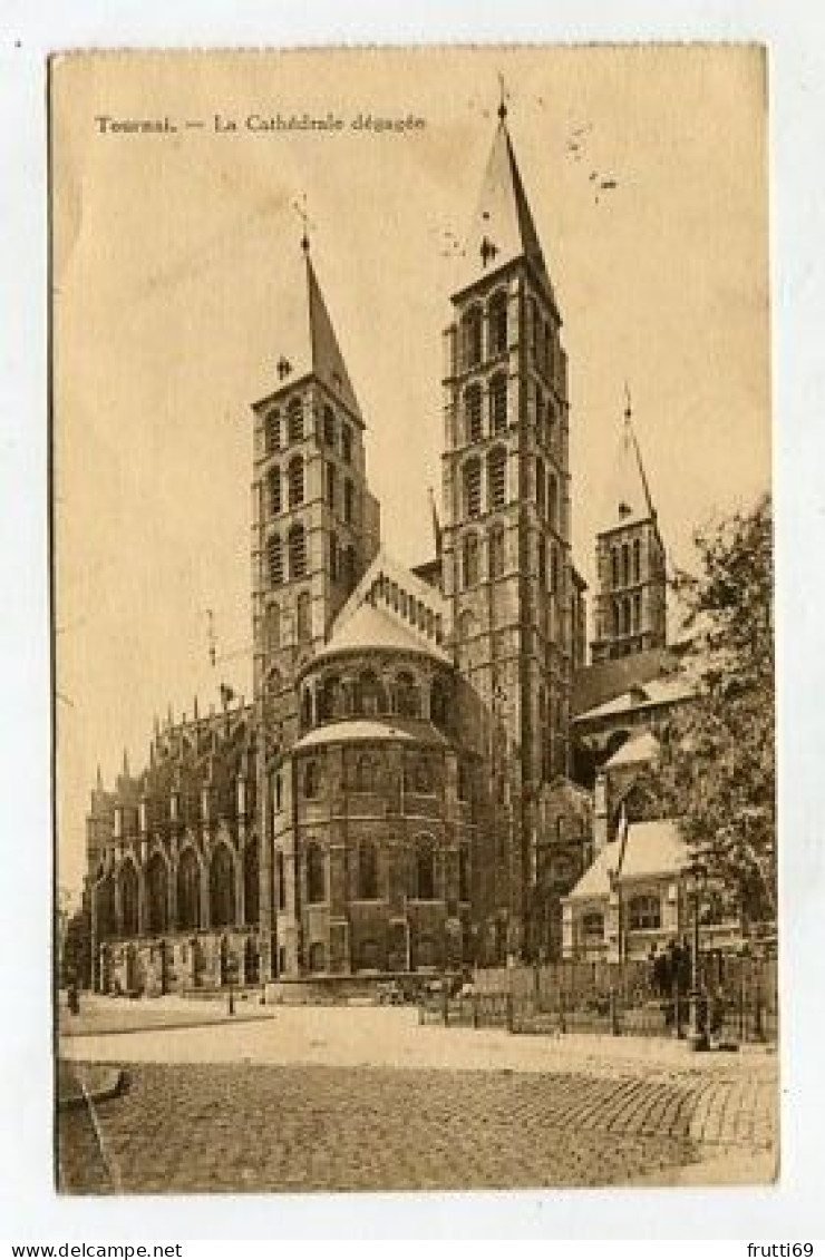 AK 156718 BELGIUM - Tournai - La Cathédrale Dégagée - Tournai