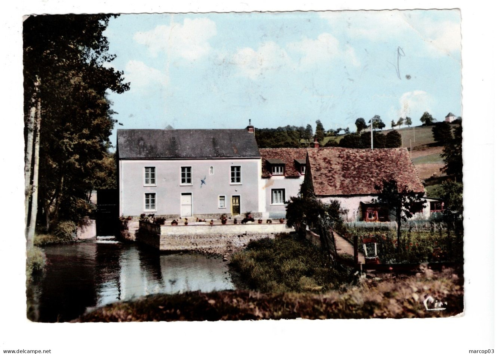 72 SARTHE BRULON Me Moulin Et Le Pont Plan Peu Courant - Brulon