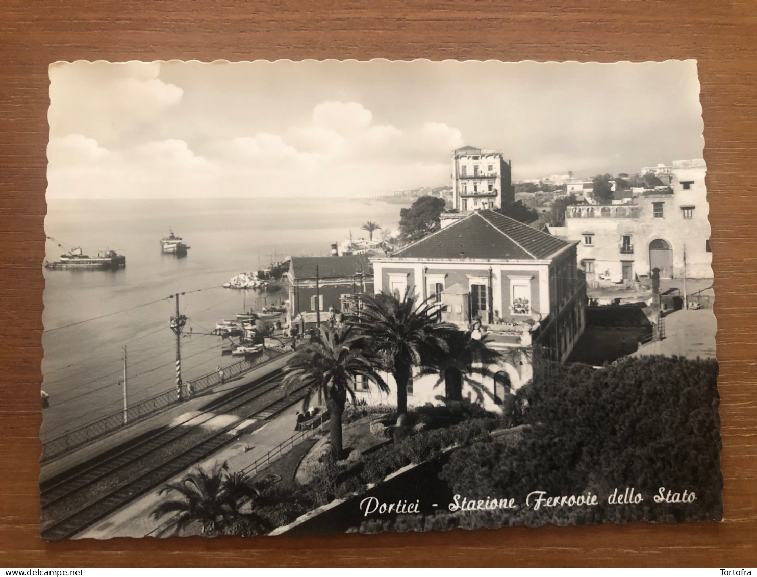 PORTICI ( NAPOLI ) STAZIONE FERROVIE DELLO STATO 1960 - Portici