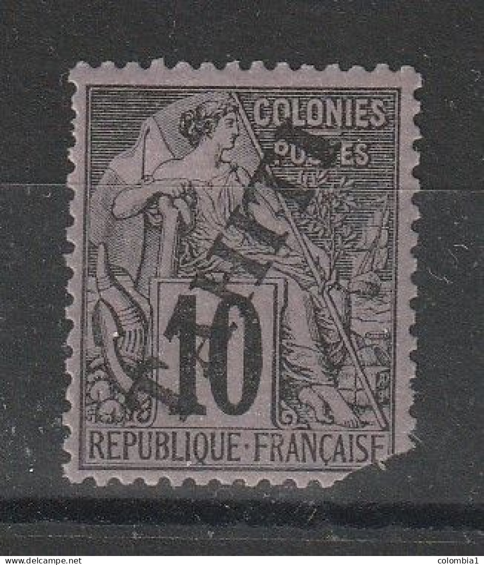 TAHITI  Lot De 3 Timbres YT 14 Ou 15  /  17  /  11 (avec Dents Manquante) - Ongebruikt