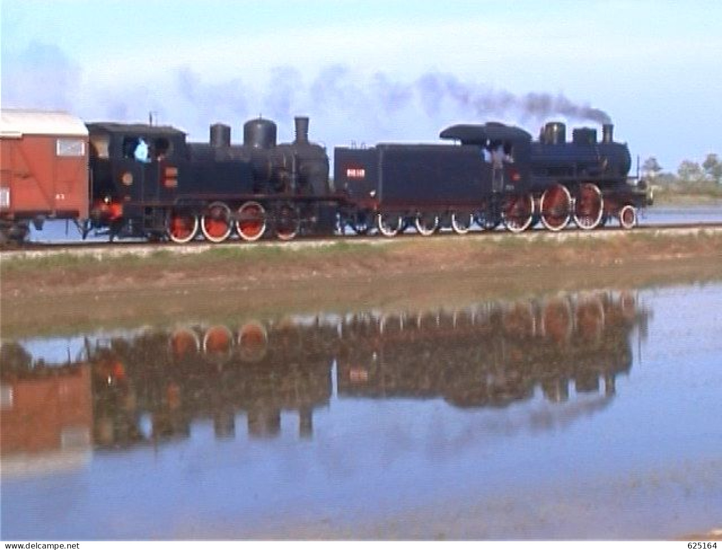 DVD N 12 - Locomotives à Vapeur FS 640.143 Et FNM 240.05 Entre Novara Et Varallo Sesia - Travel