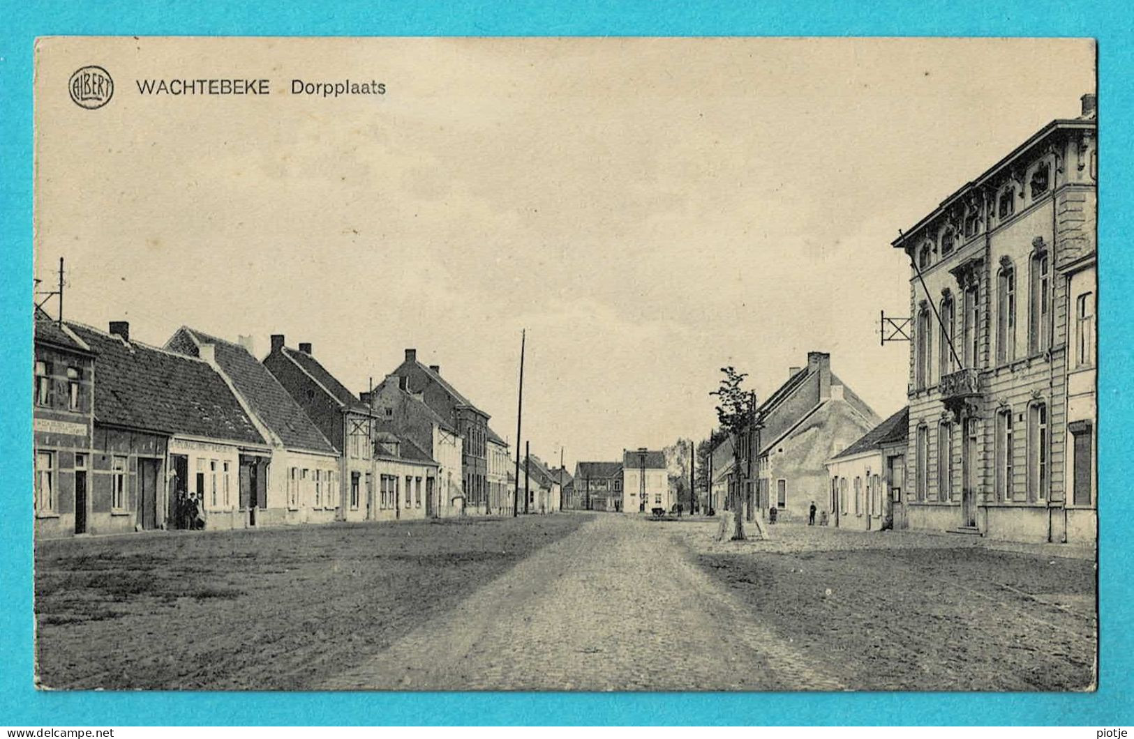 * Wachtebeke (Oost Vlaanderen) * (Albert, Uitg De Kinderen De Mol) Dorpplaats, Village, Unique, Old, Rare, TOP - Wachtebeke